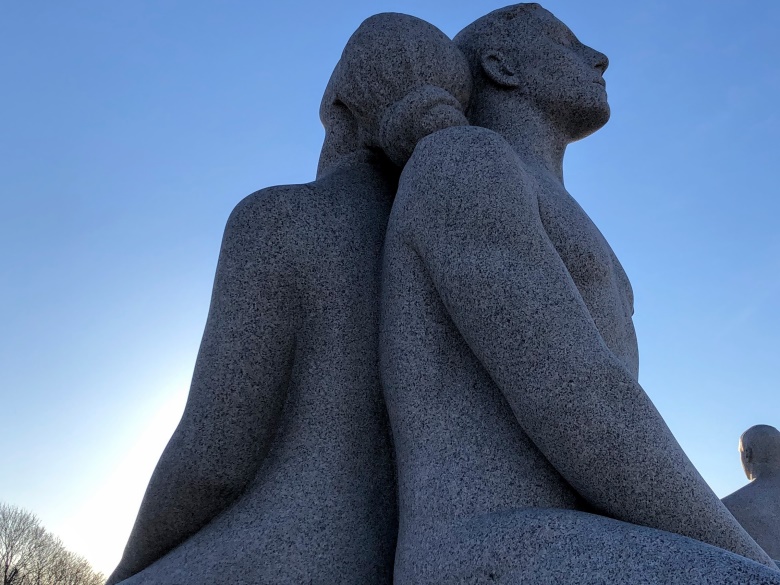 Love and Trust, Sculpture from Vigelandspark in Oslo, Norway