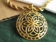 Flower Sigil Charm Pendant