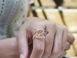 Wire Heart Ring - Wire Art Jewelry - Contemporary Ring - Vulcan Jewelry