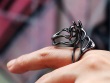 Zodiac Horse Ring - US size 6.5 - Zodiac Morphosis - Contemporary Ring - Vulcan Jewelry