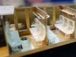 Seats passenger coach H0 scale