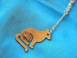 Cat charm  jewel (necklace pendant) 