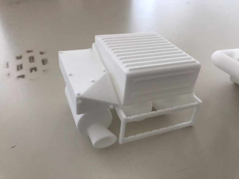 accubak tamiya Volvo 3D Printing Shop i.materialise