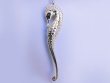 Seahorse silver pendant