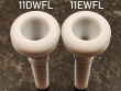 11EWFL marching mellophone (large-shank flugelhorn) mouthpiece 3D rendering