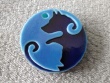 Blue Dog and Cat Pendant