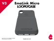 iPhone X - EmaLink Micro V3 - LooplyCase