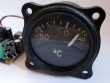 Micro servo and instrument dial mount for genuine 57 mm Luftwaffe intrument