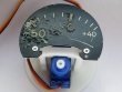 Micro servo and instrument dial mount for genuine 57 mm Luftwaffe intrument