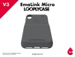 iPhone XS - EmaLink Micro V3 - LooplyCase