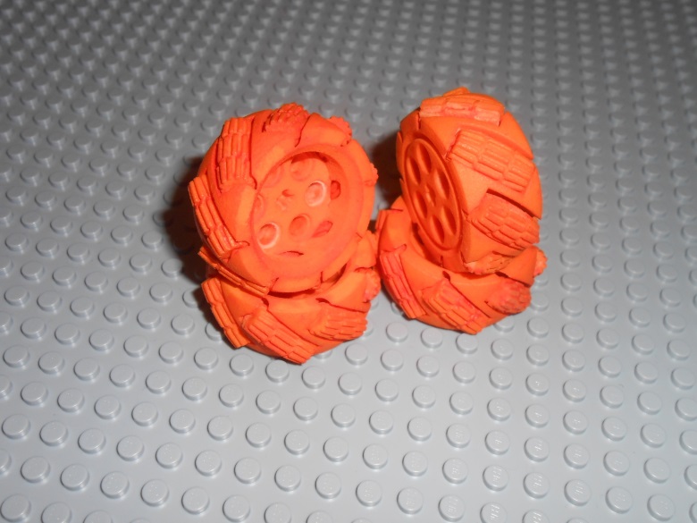 Pjece Dovenskab Plateau LEGO®-compatible Mecanum wheels | 3D Printing Shop | i.materialise