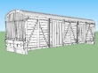 LMS 6 wheel CCT van body - 4mm scale