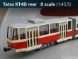 Tatra KT4D Rear 0 scale body
