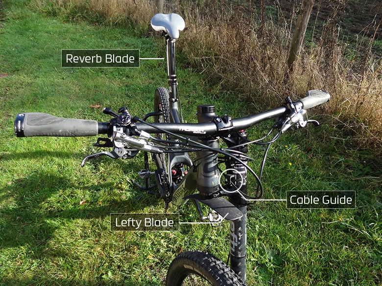 Cable Guide Set for Lefty bikes 5 grams a piece | 3D Printing Shop | i ...