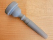Custom 10½FW trumpet mouthpiece - UMI Conn 10½CW wide rim and Bach 3F shallow cup
