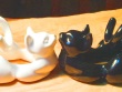 Relaxing cat Smartphone Stand (The Thinker)