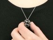 Dodecahedron Pendant - Yin